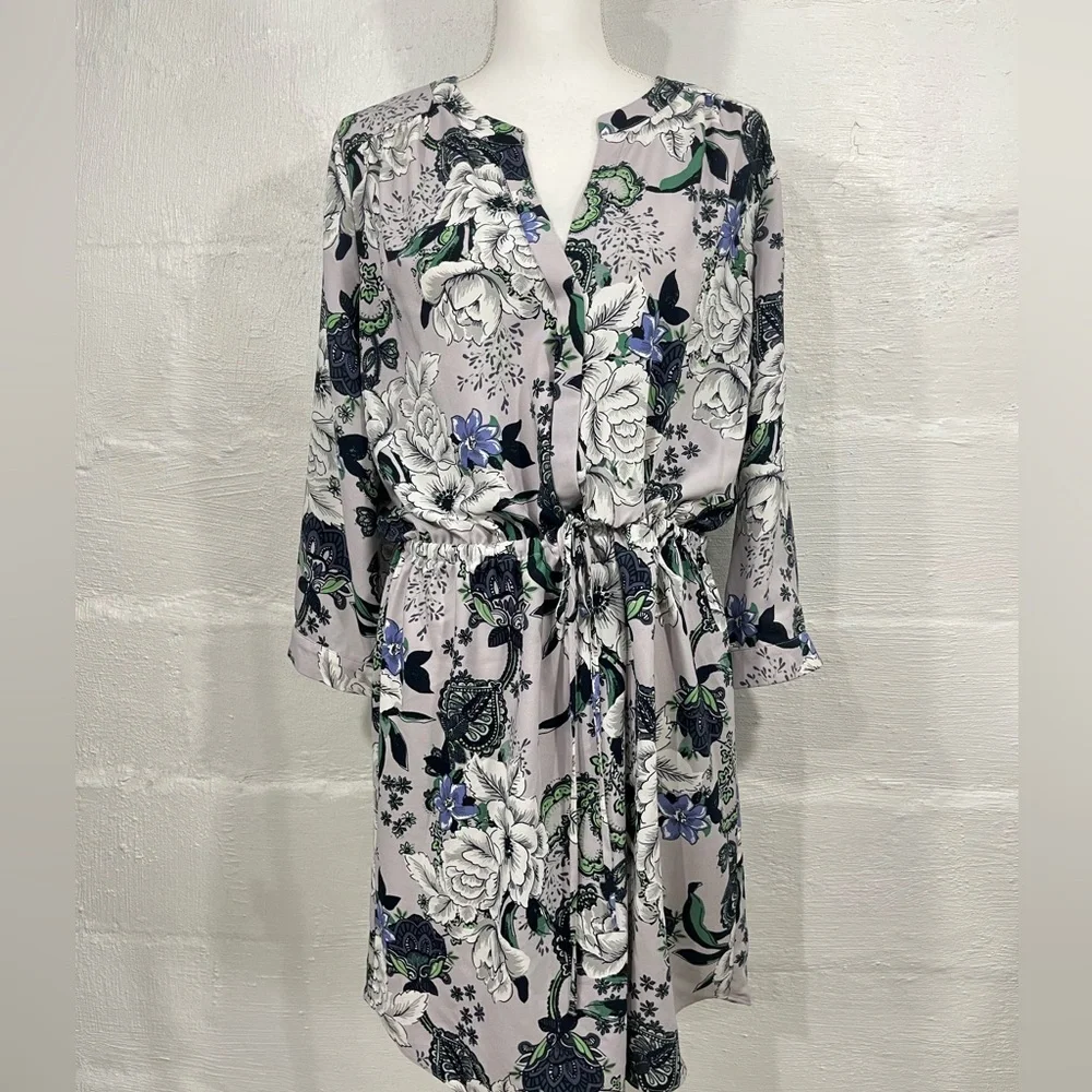 LOFT FLORAL PULLOVER DRESS NEW WITH TAG - Picture 7 of 15